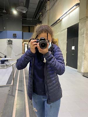 Photography student
